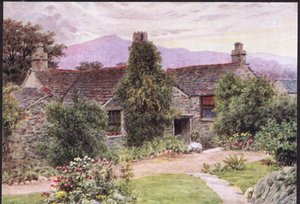 Dove Cottage, Grasmere, fra The Cottages and the Village Life of Rural England udgivet af Dent & Sons Limited, 1912